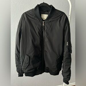 Aeropostale Black Bomber Jacket